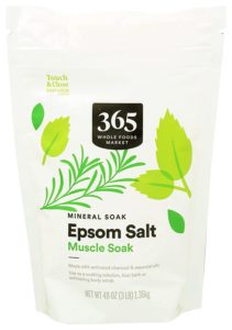 epsom salt muscle