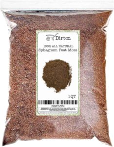 natural sphagnum peat moss gardening soil