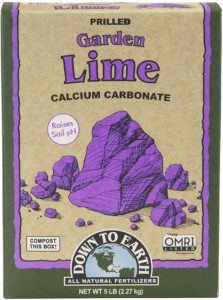 organic garden lime calcium