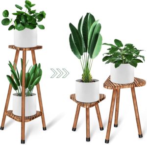 Indoor Wood Plant Stand