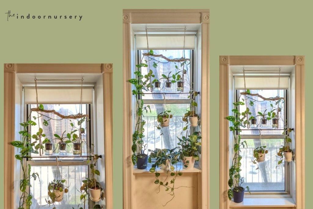 DIY how to make a window shelf for plants