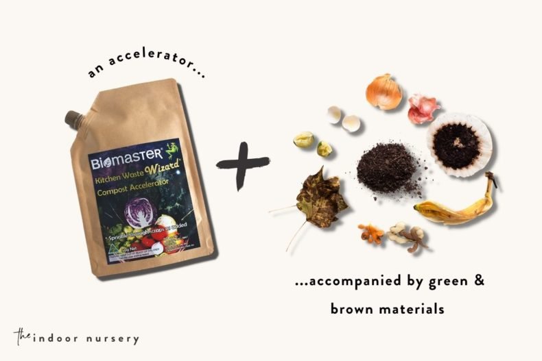 how to use compost accelerator for faster composting