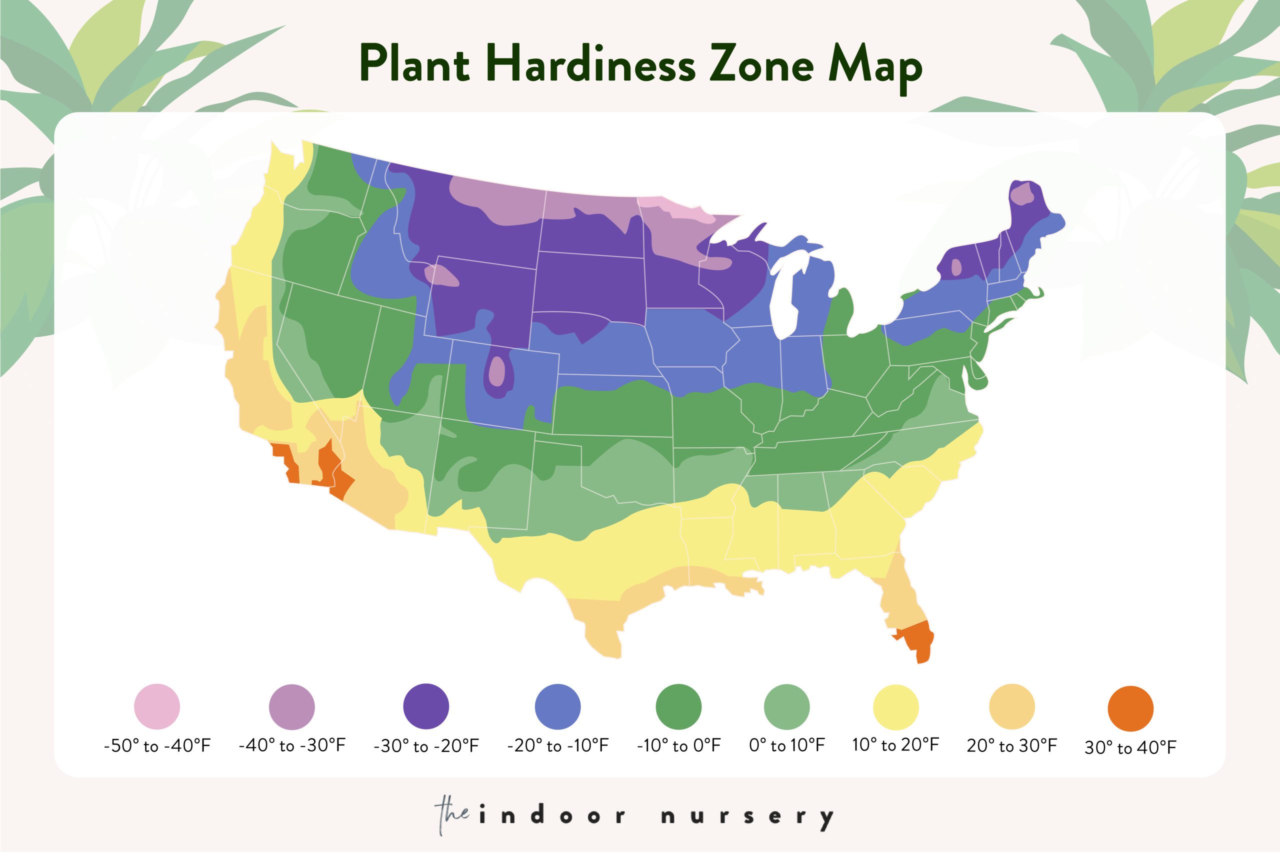 hardiness zone map