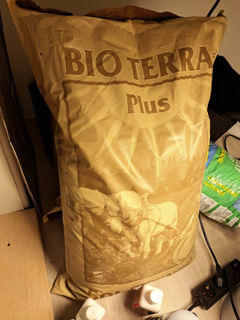My fortified soil preference "Bio Terra Plus"
