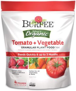 Burpee Organic Tomato & Vegetable Granular Plant Food