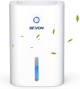 SEAVON Dehumidifiers for Home, 2200 Cubic Feet (215 sq ft)